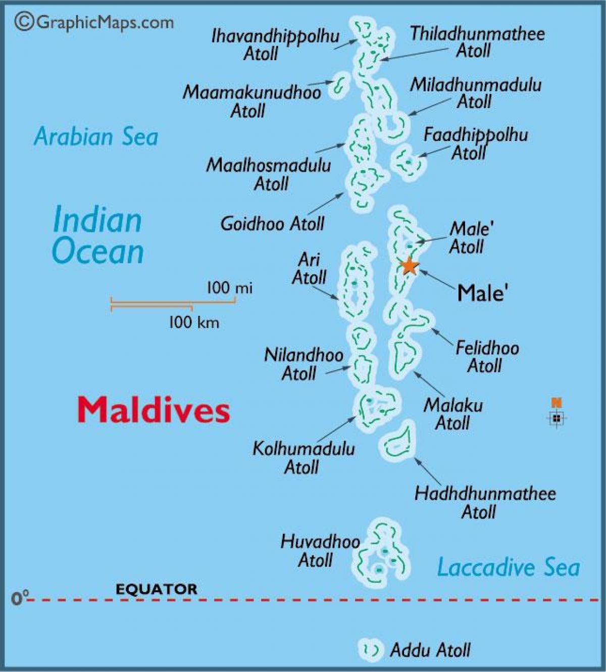 baa atoll, maldiverna karta