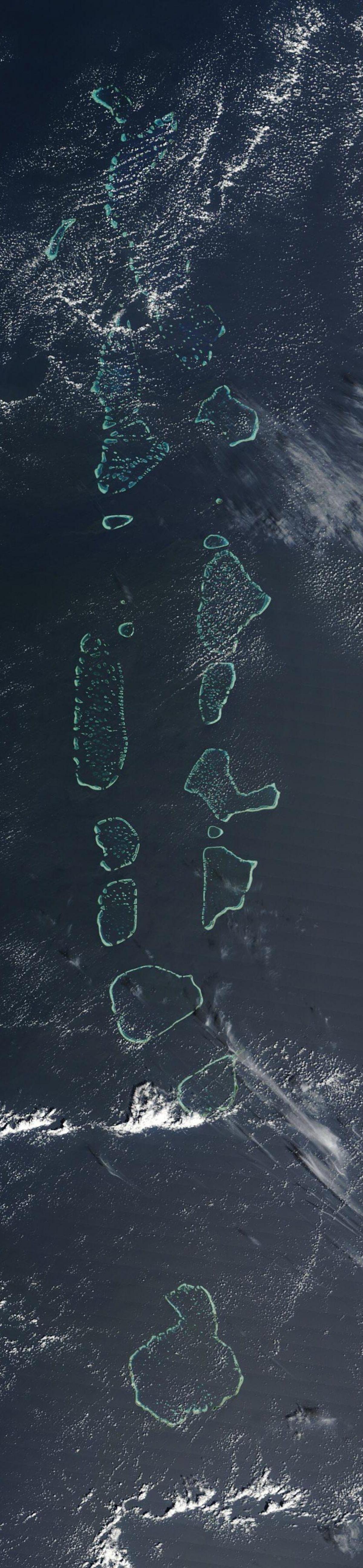 karta över maldiverna satellit -