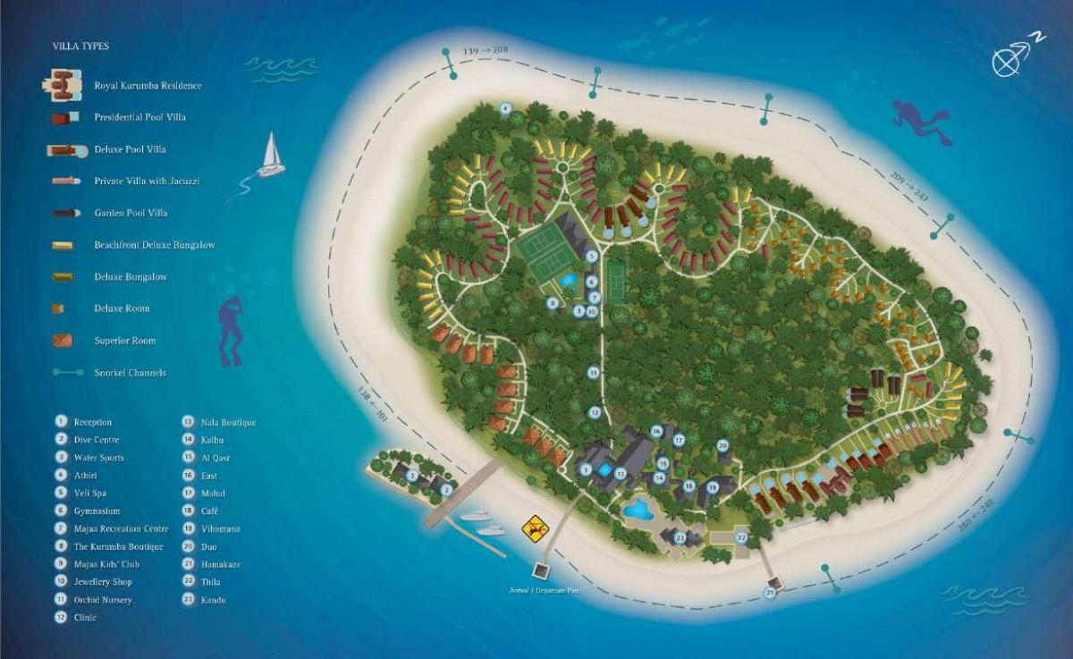 kurumba maldives resort karta